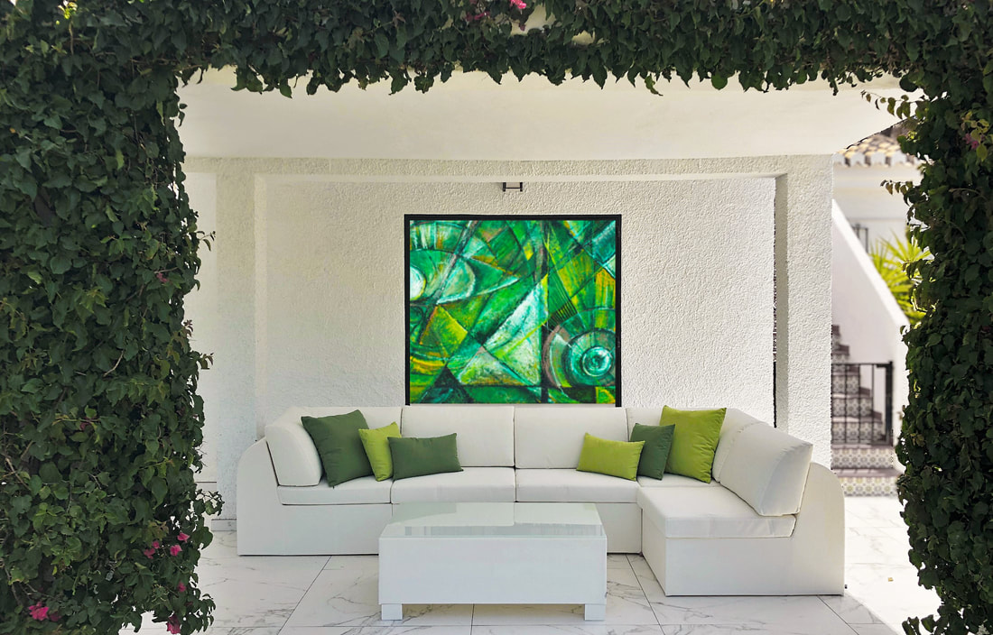 Imagen de sofa de exterior en Marbella